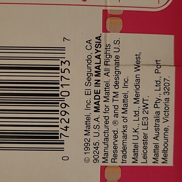 Native American Barbie Special Edition 1992 NIB Vintage - Picture 5 of 5